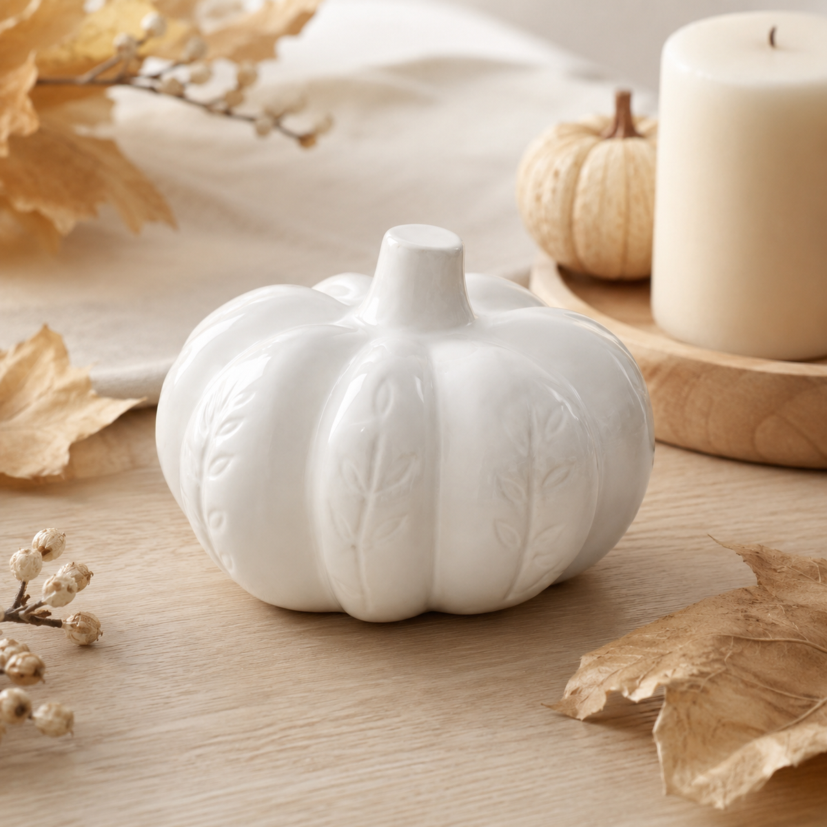 Design Shop Garner Pumpkin 4.25" x 3.25"