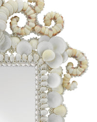 Currey and Company - 1000-0028 - Mirror - Cecilia - White/Natural