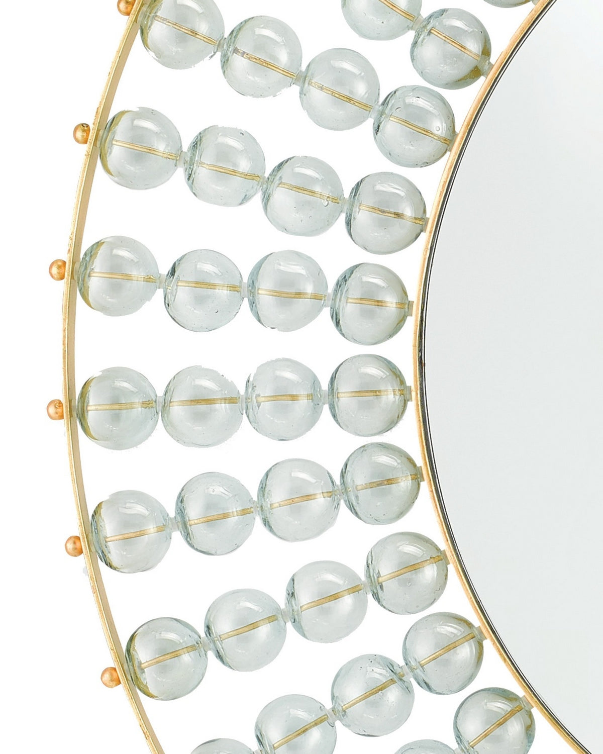Currey and Company - 1000-0034 - Mirror - Calais - Gold Leaf