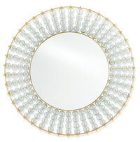 Currey and Company - 1000-0034 - Mirror - Calais - Gold Leaf