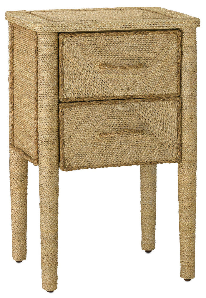 Currey and Company Nightstand from the Kaipo collection in Natural finish