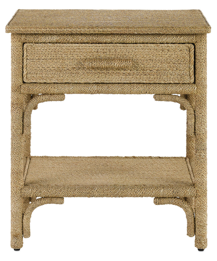 Currey and Company Nightstand from the Olisa collection in Natural finish