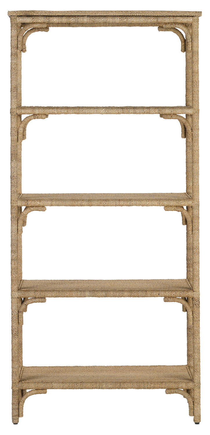 Currey and Company - 3000-0086 - Etagere - Olisa Collection - Natural