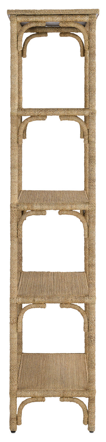 Currey and Company - 3000-0086 - Etagere - Olisa Collection - Natural