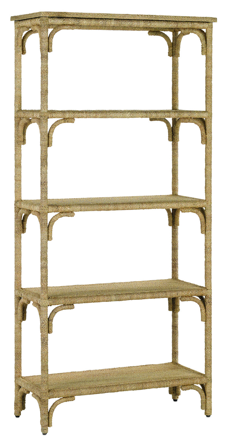 Currey and Company - 3000-0086 - Etagere - Olisa Collection - Natural