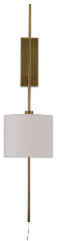 Currey and Company - 5000-0076 - One Light Wall Sconce - Savill Brass Wall Sconce - Antique Brass