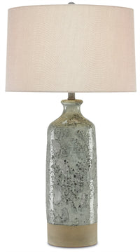 Currey and Company - 6000-0208 - One Light Table Lamp - Stargazer Table Lamp - Celadon Crackle/Gray