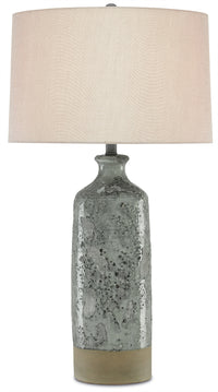 Currey and Company - 6000-0208 - One Light Table Lamp - Stargazer Table Lamp - Celadon Crackle/Gray