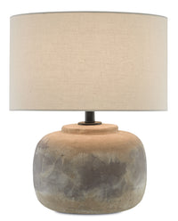 Currey and Company - 6000-0272 - One Light Table Lamp - Beton Table Lamp - Antique Earth