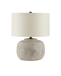 Currey and Company - 6000-0272 - One Light Table Lamp - Beton Table Lamp - Antique Earth