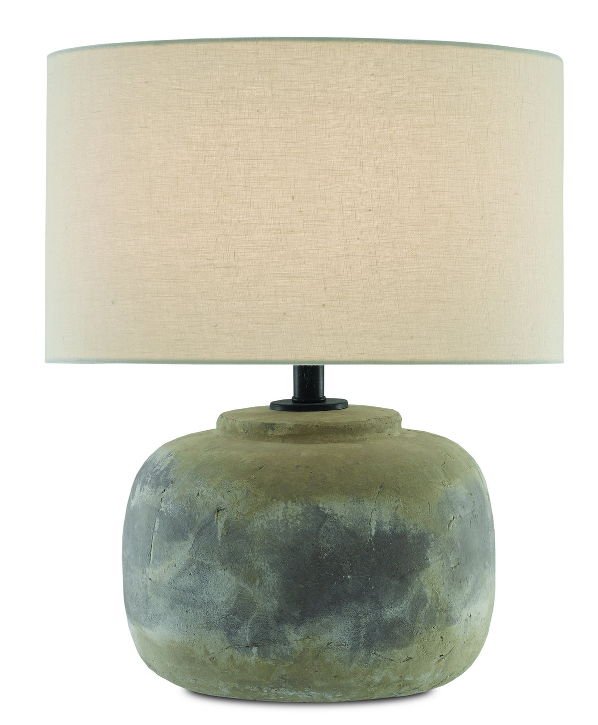 Currey and Company - 6000-0272 - One Light Table Lamp - Beton Table Lamp - Antique Earth