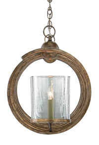 Currey and Company - 9000-0263 - Seven Light Chandelier - Maximus - Pyrite Bronze/Clear