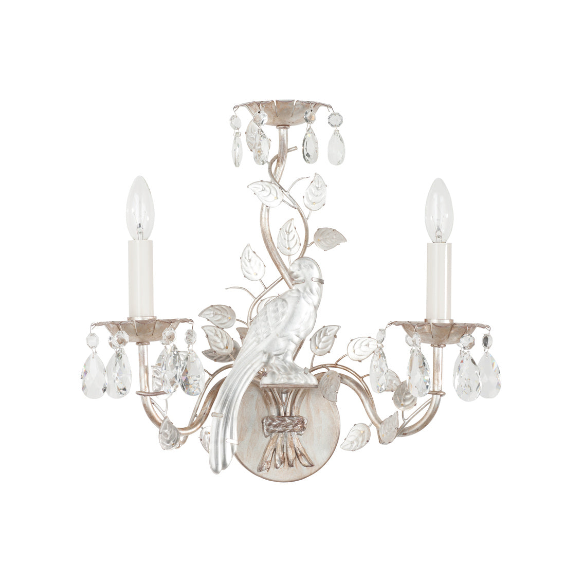 Chelsea House Crystal Bird Sconce - Left