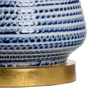 Chelsea House Beehive Lamp - Blue