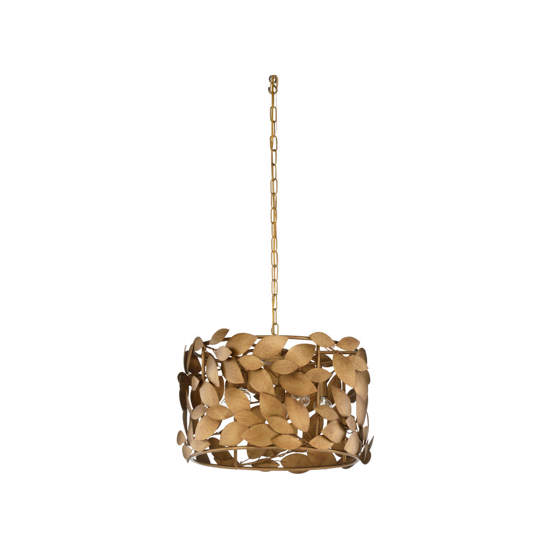 Chelsea House Ficus Round Chandelier - Gold