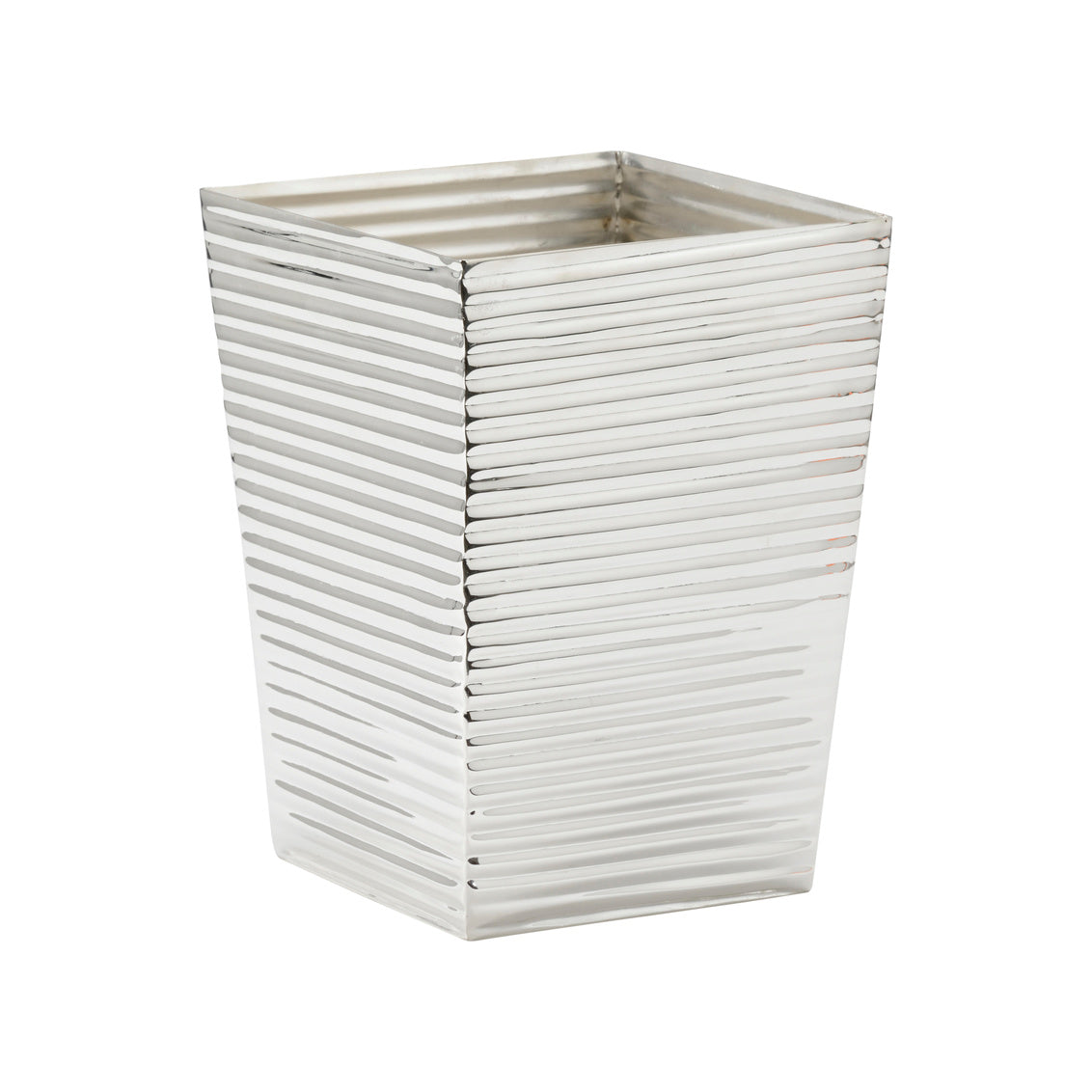 Chelsea House Carson Wastebasket - Silver