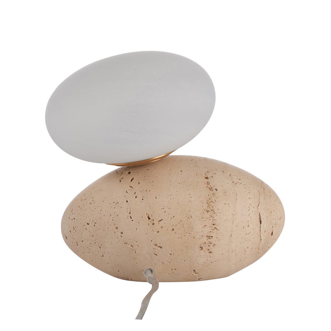 Wildwood Aruna Lamp - Travertine
