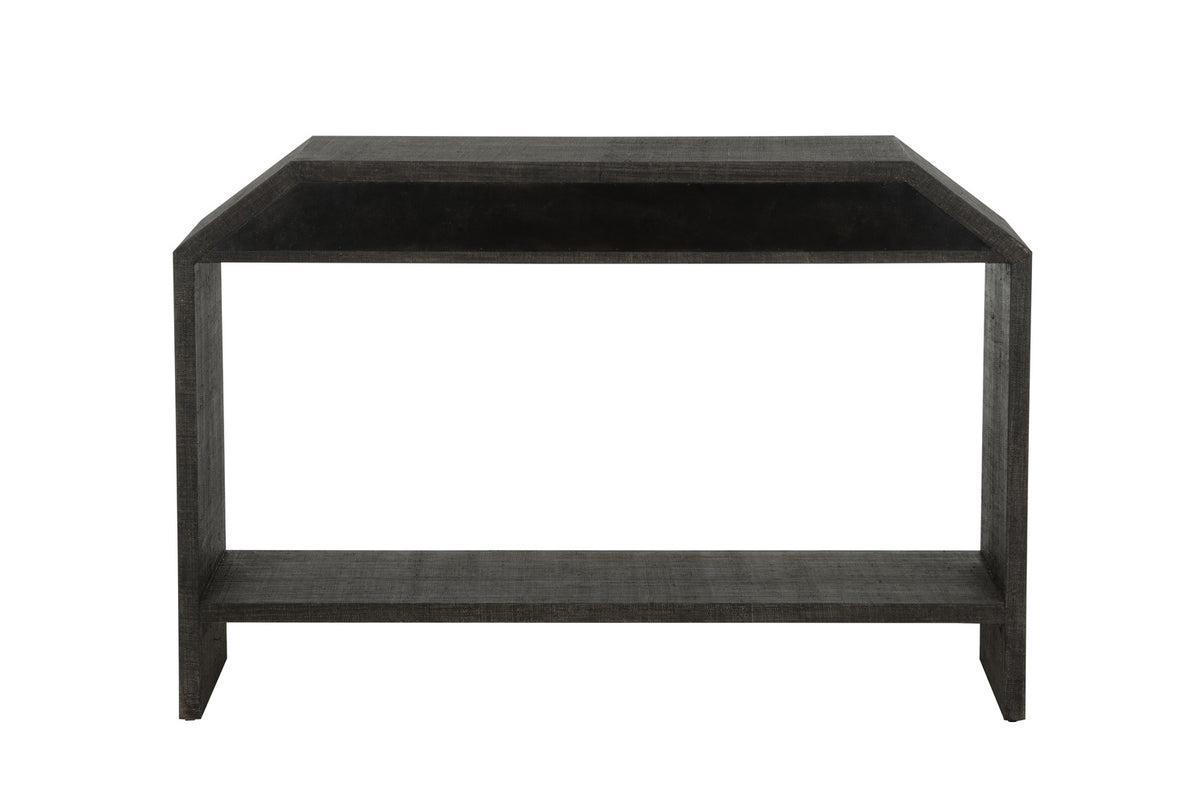 Chelsea House Bend 2-Drawer Console Table - Black