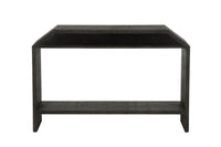 Chelsea House Bend 2-Drawer Console Table - Black