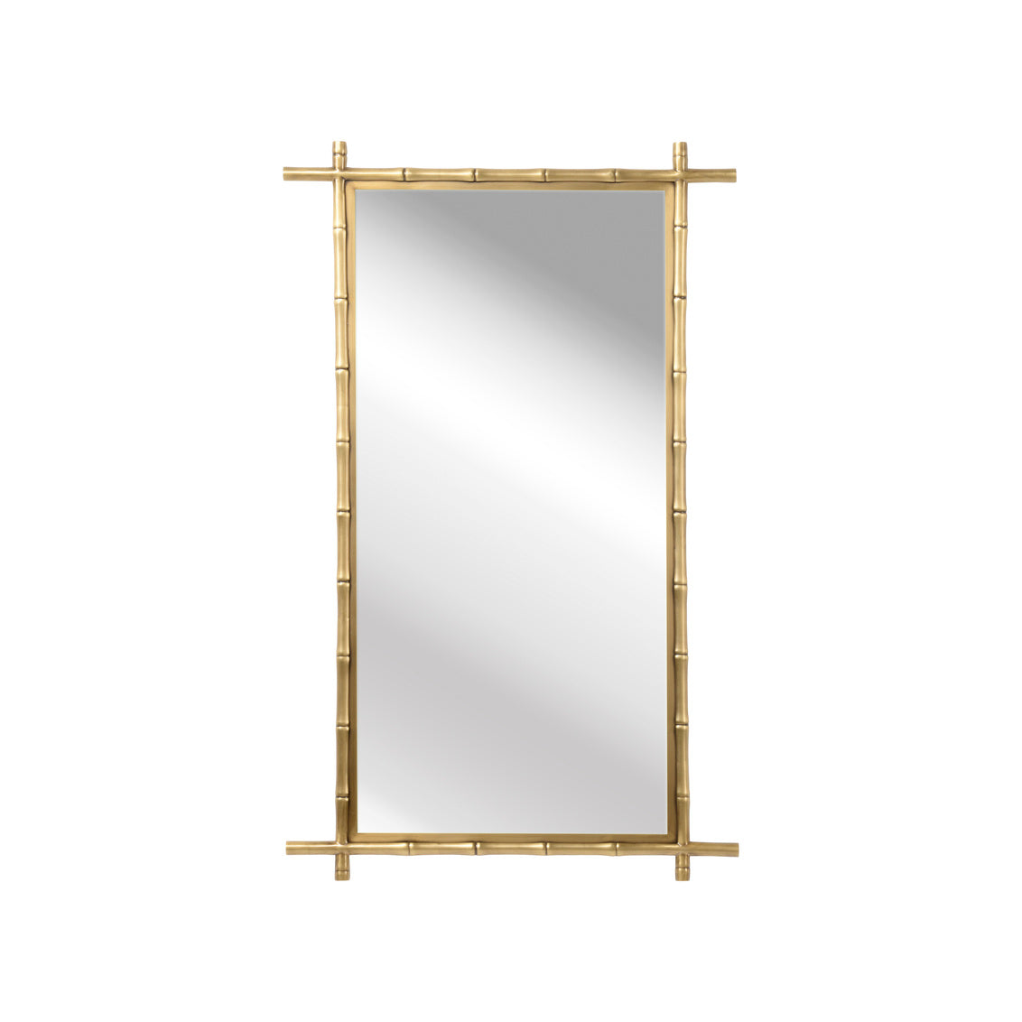 Wildwood Bamboo Mirror - Brass
