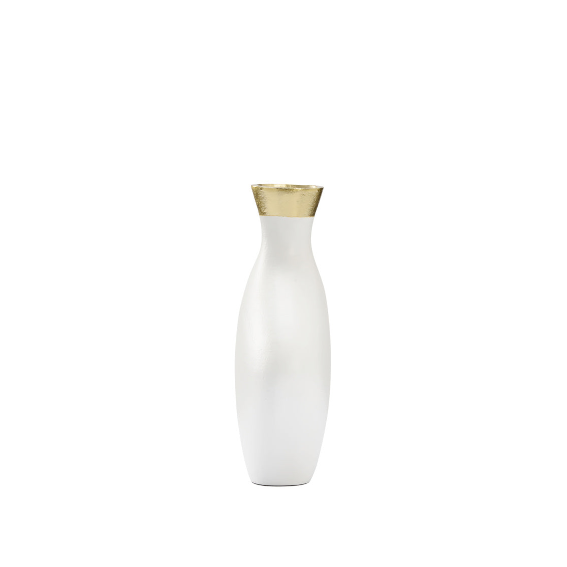 Chelsea House Asymmetric Vase - White (Sm)