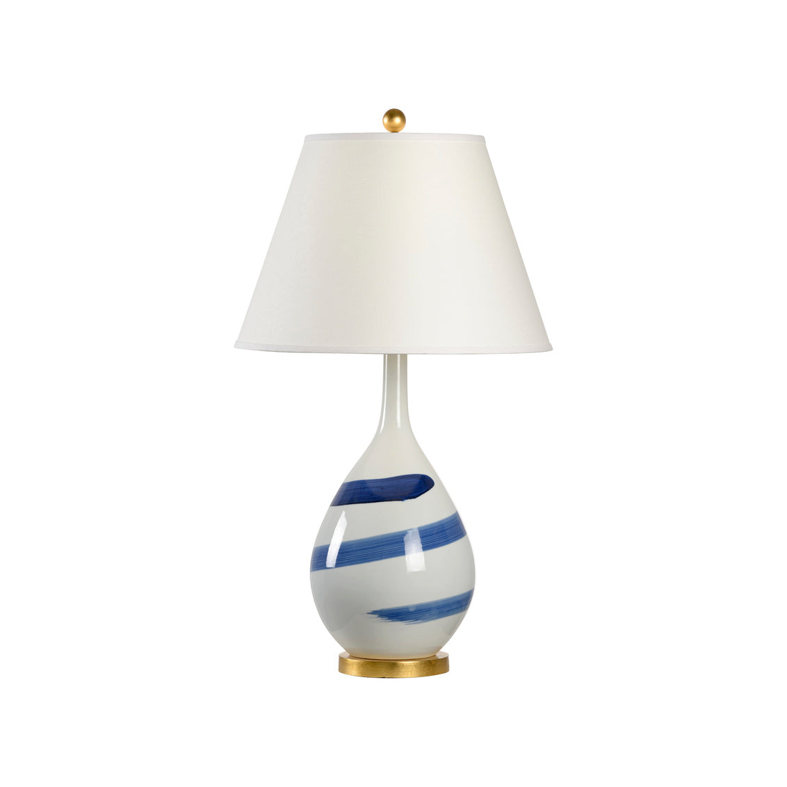 Chelsea House Blue Swirl Lamp