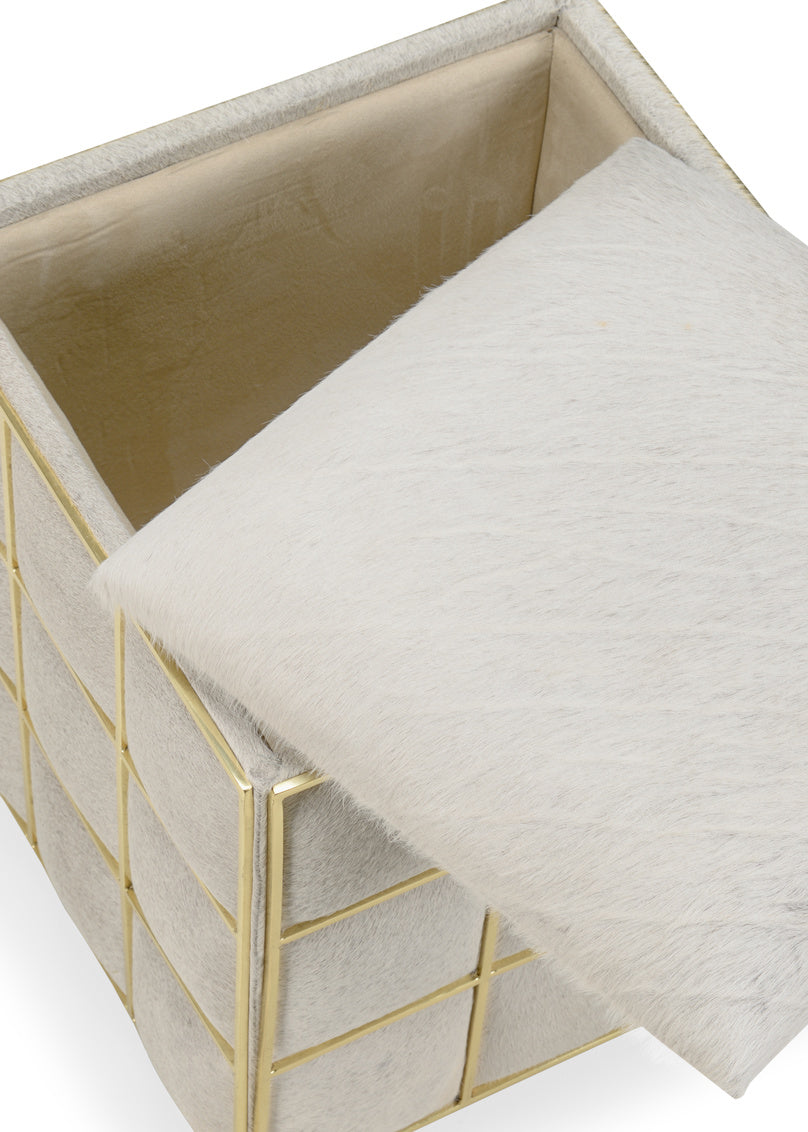 Wildwood Square Hide Stool