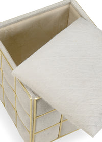 Wildwood Square Hide Stool