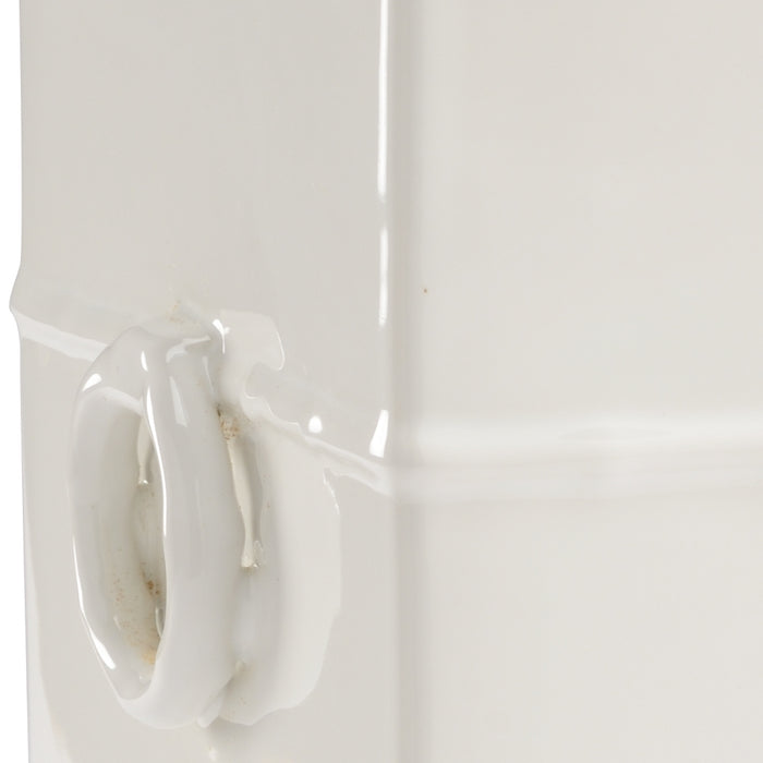Chelsea House Greek Key Vase - White