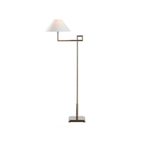 Chelsea House St. Dunstan Floor Lamp - Polished Nickel