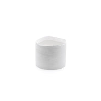 Design Shop White Delphi Pot, 4.7" X 4".