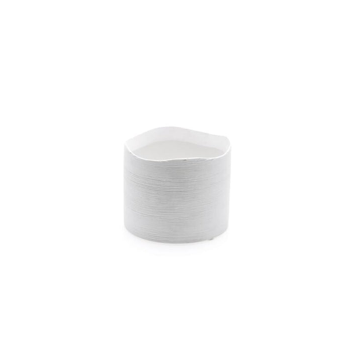 Design Shop White Delphi Pot, 4.7" X 4".