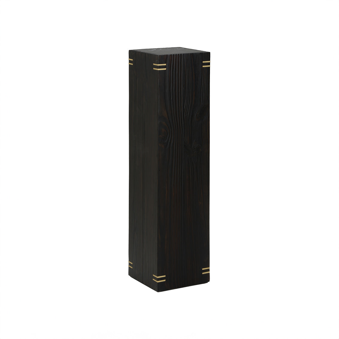 Wildwood Shou Sugi Ban Pedestal - Tall