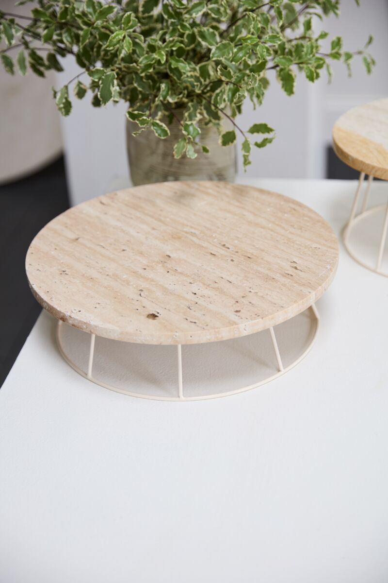 Design Shop Brown Edith Riser, 13.75" X 4".