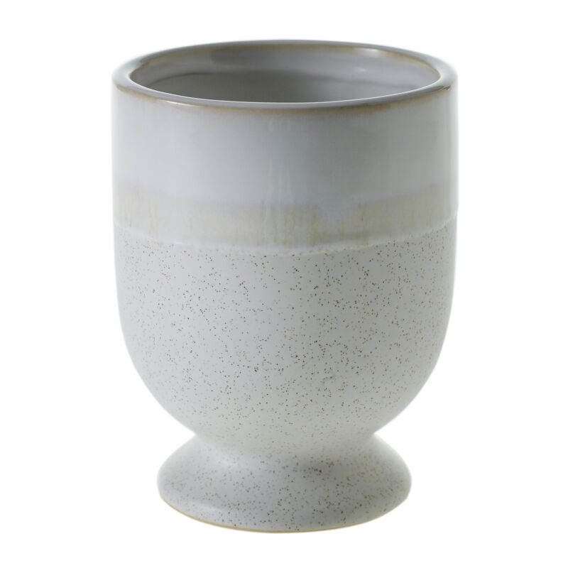 Design Shop White Laney Vase, 4.25" X 5.5".
