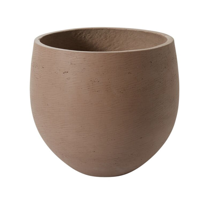 Design Shop Brown Figueroa Collection Pot, 14.5" X 14"