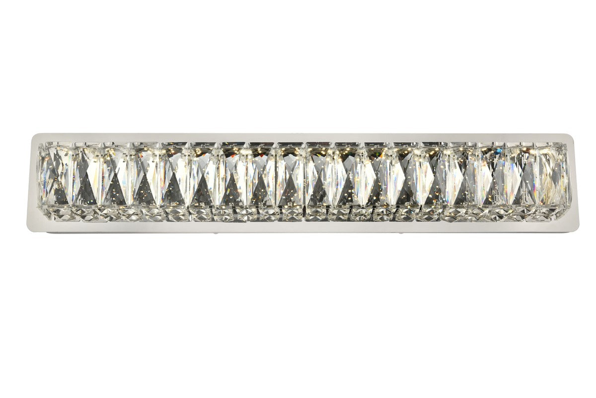Elegant Lighting - 3502W24C - LED Bath Sconce - Monroe - Chrome