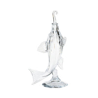 Chelsea House Hand Blown Fish Decanter