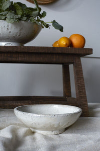 Design Shop White Divvy Bowl, 8.75" X 3"