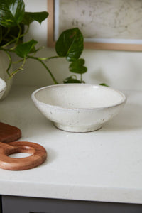 Design Shop White Divvy Bowl, 8.75" X 3"