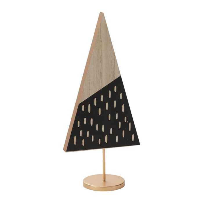 Design Shop Grey Starry Night Tree, 5.75" X 13", Set of 2.