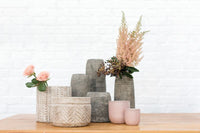 Design Shop Everly Pot 4"x 4", Set of 4