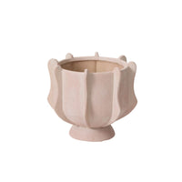 Design Shop Pink Claudia Collection Compote, 7.25" X 6.25".