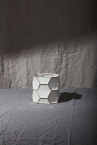 Design Shop Off-White Jabi Pot, 5.25" X 5"