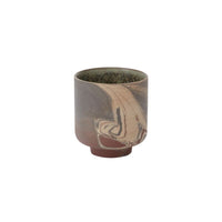 Design Shop Brown Tedros Pot, 4" X 4.25", Set of 2.