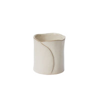 Design Shop White Diane Collection Pot, 4.5" X 5", Set of 2.