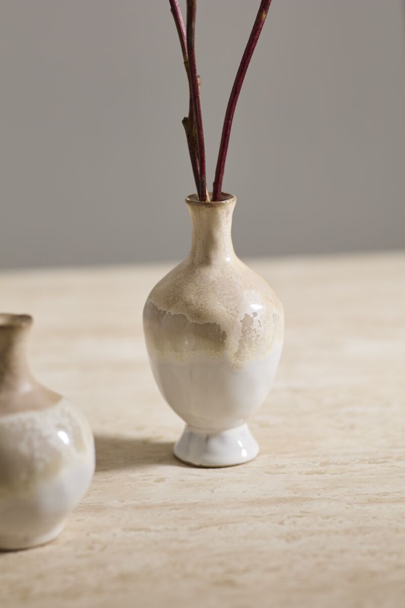 Design Shop Avena Budvase 3.25"x 6", Set of 2
