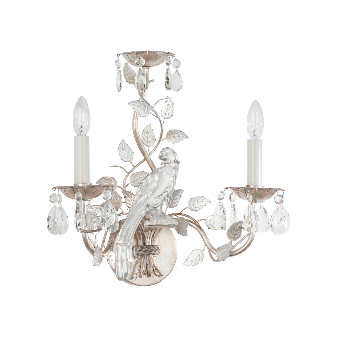 Chelsea House Crystal Bird Sconce - Left