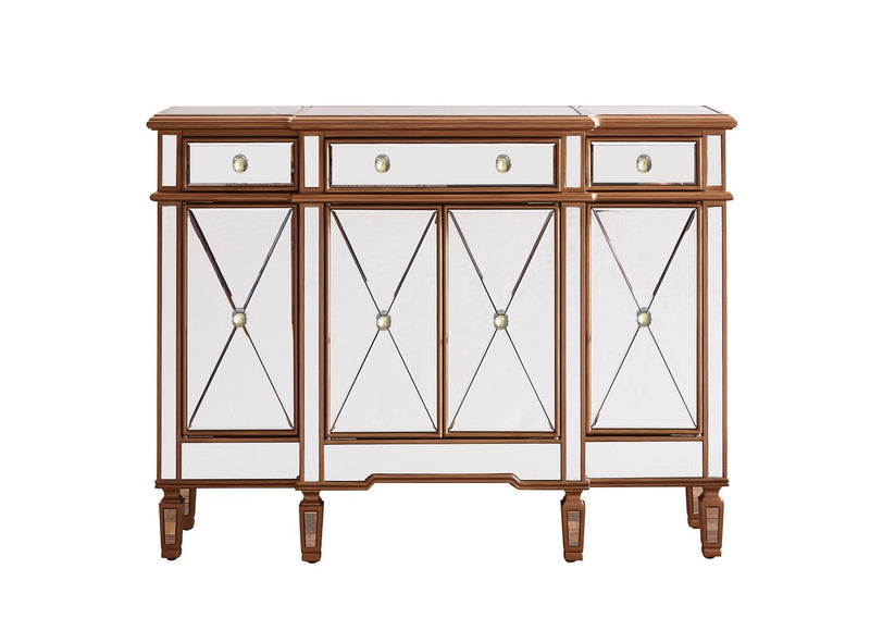 Elegant Lighting - MF6-1110GC - Cabinet - Contempo - Hand Rubbed Antique Gold