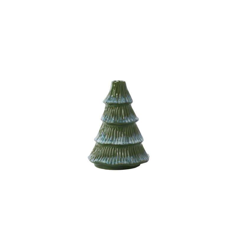 Design Shop Tree Frost Candleholder 5.75"x 7.5"